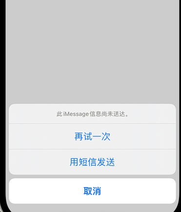 漳州apple维修iPhone上无法正常发送iMessage信息