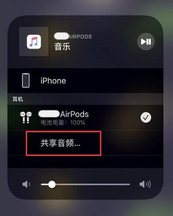 漳州苹果14音频维修点分享iPhone14音频共享设置方法 