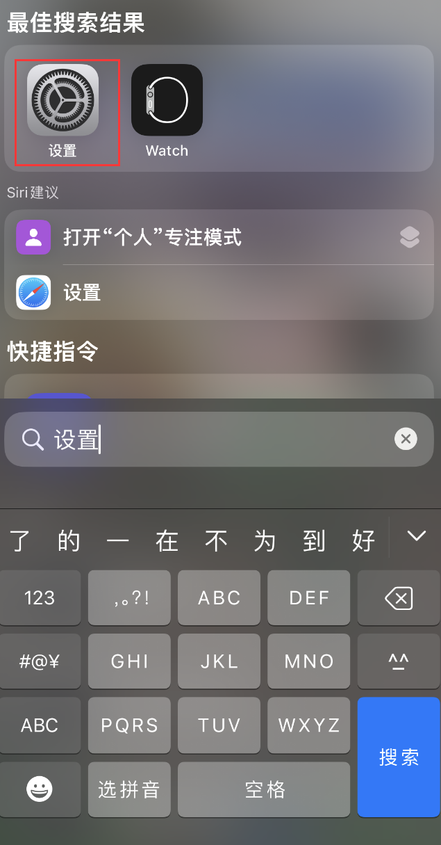 漳州苹果手机维修分享：iPhone 找不到“设置”或“App Store”怎么办？ 